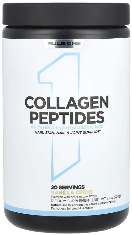 Collagen Peptides, cremă de vanilie, 230 g, Rule1