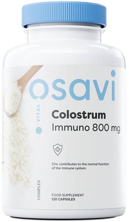 Colostrum Immuno, 800 mg, 120 capsule, Osavi