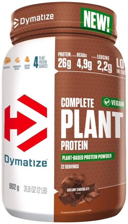 Complete Plant Protein, ciocolată, 902 g, Dymatize