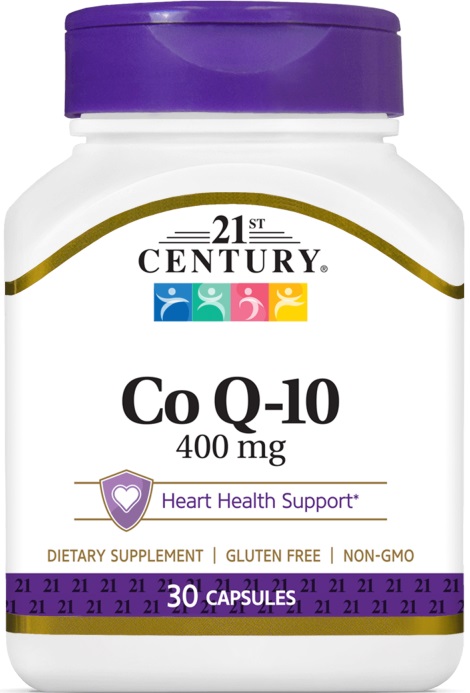 CoQ-10, 400 mg, 30 capsule, 21st Century