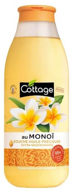 Cottage Ulei de duș hrănitor Monoi, 560 ml