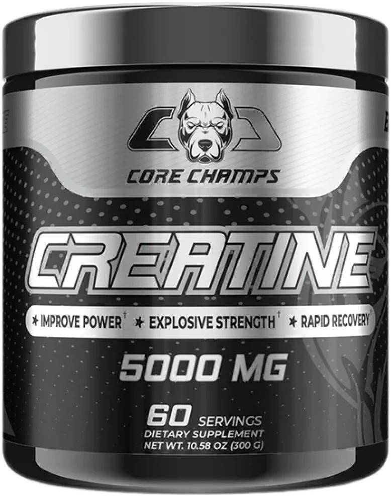 Creatine Monohydrate, 5000 mg, 300 g, Core Champs by Kai Greene