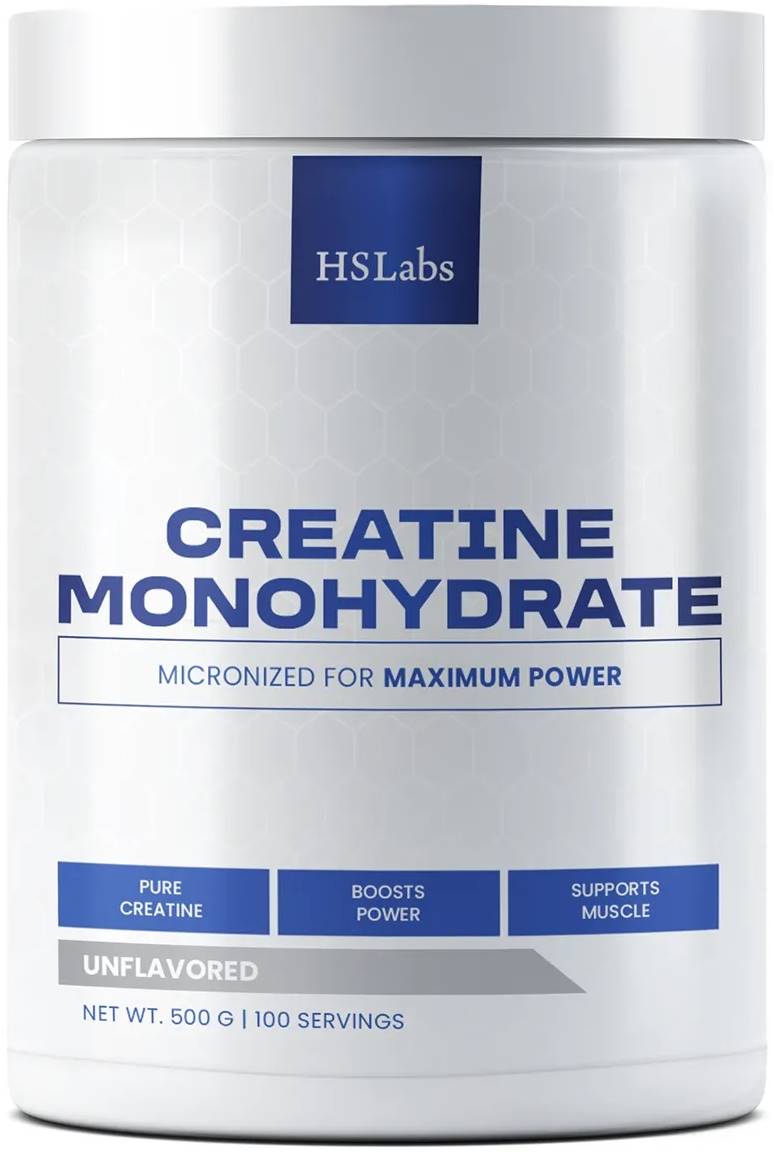Creatină monohidrat, nearomat, 500 g, HS Labs