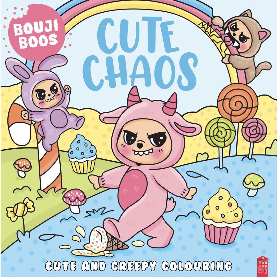 Cute Chaos (Colouring Book)