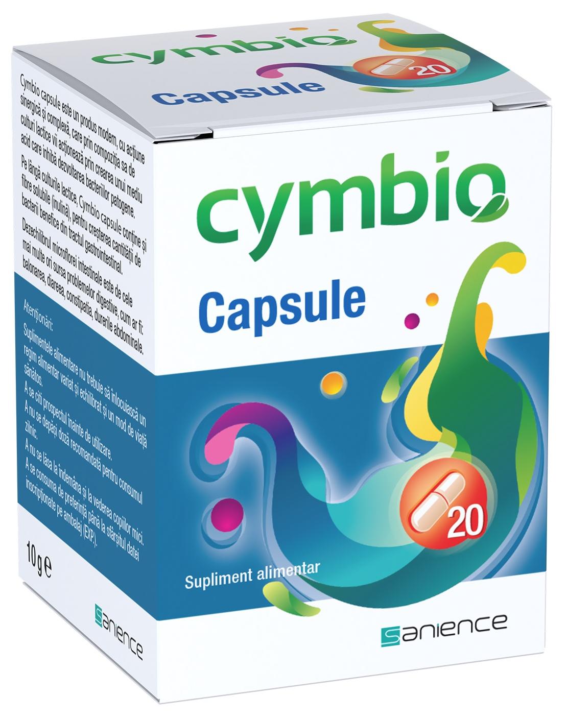 Cymbio, 20 capsule, Sanience
