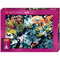 Puzzle Heye de 1000 piese - Filmele lui Tim Burton, Alexandri Clarice