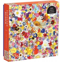Puzzle Galison de 500 piese - Covor de flori, Ben Gillis