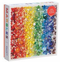 Puzzle Galison de 500 piese - Rainbow Marbles 