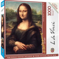 Puzzle  Master Pieces de 1000 piese - Mona Lisa