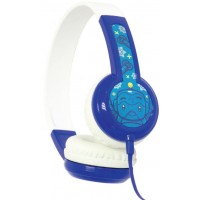 Casti BuddyPhones - DISCOVER, albastre/albe