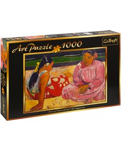 Puzzle Trefl de 1000 piese - Tahitiana pe plaja