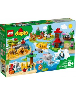 Constructor  Lego Duplo - World Animals (10907)