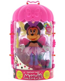 Papusa IMC Toys Disney - Minnie Mouse, zana, 15 cm