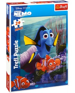 Puzzle Trefl din 24 de maxi piese - Nemo si Dory | Ozone.ro
