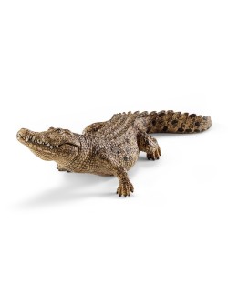 Figurina Schleich Wild Life Africa - Crocodil cu maxilar mobil
