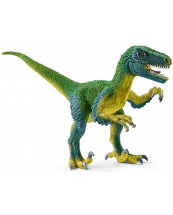 Figurina Schleich Dinosaurs - Velosiraptor, verde