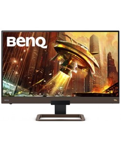 Monitor gaming BenQ - EX2780Q, 27", IPS, 144Hz, 2K, FreeSync, gri