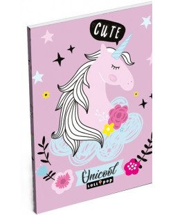 Carnetel Lizzy Card - Uni Cool Magic, format A7