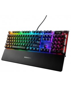 Tastatura gaming Steelseries - Apex 7, Brown Switch, neagra