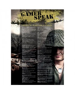 Poster maxi GB eye - Gamer Speak S.O.S