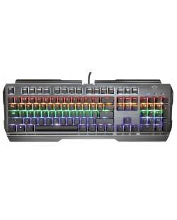 Tastatura mecanica Trust GXT - 877 Scarr, neagra