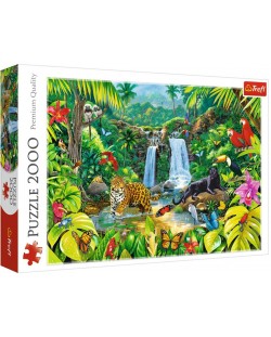 Puzzle Trefl de 2000 piese - Padurea tropicala