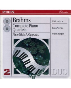 Beaux Arts Trio, Walter Trampler - Brahms: Complete Piano Quartets (2 CD)
