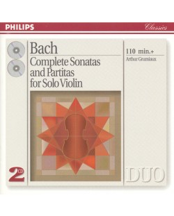 Arthur Grumiaux - Bach, J.S.: Complete Sonatas & Partitas for Solo Violin (2 CD)