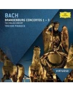 The English Concert, Trevor Pinnock - Bach, J.S.: Brandenburg Concertos Nos.1 - 3 - (CD)