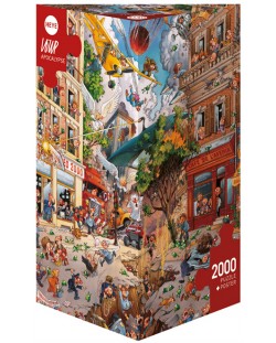 Puzzle Heye de 2000 piese - Apocalipsa, Jean-Jacques Loup