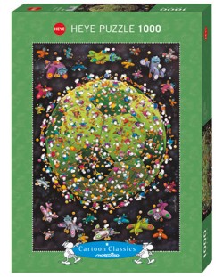 Puzzle Heye de 1000 piese - Fotbal, Mordillo