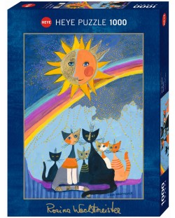 Puzzle Heye de 1000 piese - Ploaie de aur, Rosina Wachtmeister