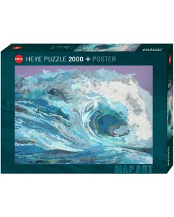 Puzzle Heye de 2000 piese - Hartavalurilor, Matthew Cusick
