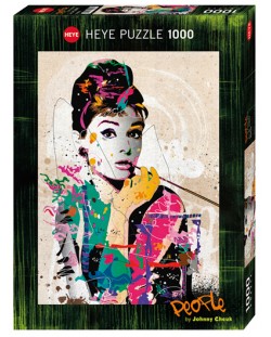 Puzzle Heye de 1000 piese - Audrey, Johnny Cheuk