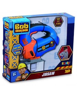 Jucarie pentru copii Smoby Bob The Builder - Fierastrau vertical, cu sunet si lumina