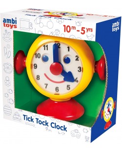 Jucarie pentru copii Ambi Toys - Primul meu ceas, Tic-tac