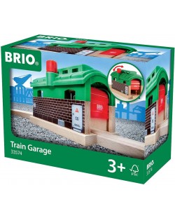 Accesoriu feroviar Brio - Garaj pentru tren