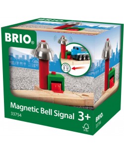 Accesoriu feroviar Brio - Clopotel de tren, cu magnet