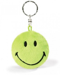Breloc Nici - Smiley, verde