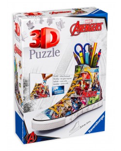 Puzzle 3D Ravensburger de 108 piese - Pantof, Razbunatorii