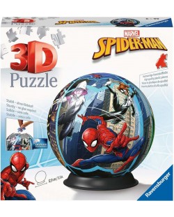 Puzzle 3D Ravensburger din 72 de piese - Spider-Man