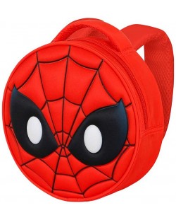 Ghiozdan 3D pentru grădiniță Karactermania Spider-Man - Emoji