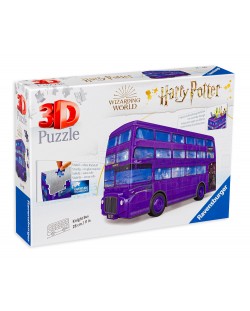 Puzzle 3D  Ravensburger de 216 piese - Harry Potter Knight Bus
