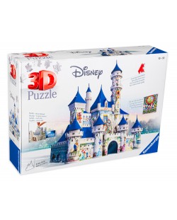 Puzzle 3D Ravensburger de 216 piese -Castelul Disney 