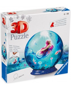 Ravensburger Puzzle 3D cu 72 de piese - Sirene