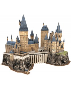 3D puzzle Spin Master din 197 piese - Castelul Hogwarts