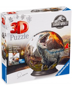 Puzzle 3D Ravensburger 72 de piese - Jurassic Park