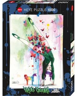 Puzzle Heye de 1000 piese - Unicorn mini, Lora Zombie
