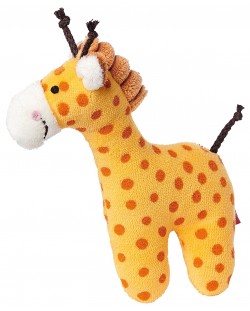 Jucarie pentru bebelus Sigikid Grasp Toy - Girafa, 15 cm