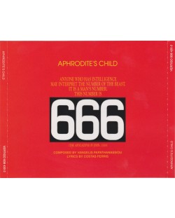 Aphrodite's Child - 6 6 6 (2 CD)